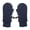 Navy, variant on Kids' Outdoor Winter Gloves, Thermal Insulated Gloves For Kids, Kids' Adjustable Wrist Snow Mittens, Children Toddlers Boys Girls Solid Color Comfort Mittens Winter Gloves
