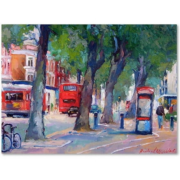 Richard Wallich 'Chicago 6' Canvas Art