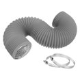 thumbnail image 1 of EIGTHTAIL Tuyau d'Aération de Sécheuse Conduit d'Air Flexible Réglable PVC Robuste Tuyau de Conduit d'Air, 1 of 11