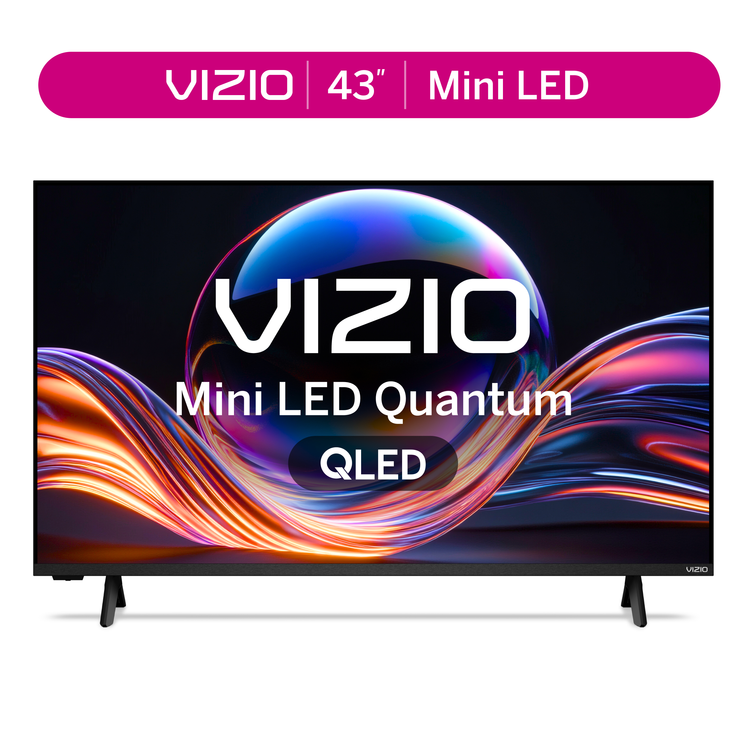 VIZIO 43β Mini LED Quantum 4K QLED HDR Smart TV (NEW 2026) VQM43C-10