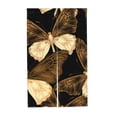 thumbnail image 7 of XMXT Japanese Noren Doorway Room Divider Curtain,Gold Mechanical Butterfly Restaurant Closet Door Entrance Kitchen Curtains, 34 x 56 inches, 7 of 7