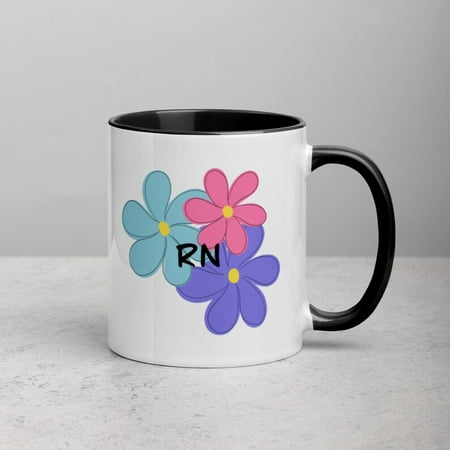 

RN Mug Registered Nurse Mug Gift for Nurse RN Coffee Mug Active 11oz