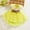 Yellow, variant on Floral Ruching Girls Party Dress with Elegant Design for and Celebrations