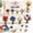 A, variant on America 250 Beaded Bouquet DIY Kit – Edition Patriotic Craft Collection, 4 Pack Patriotic Firework Flower Craft Set, 1776-2026 Independence Day Bead Bouquet Making Kit, America 250 Celebration Decor