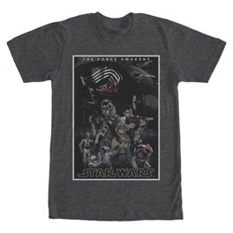 T-Shirt Unisexe Star Wars Logo Outline - Taille XL Noir - Neuf Avec Étiquettes