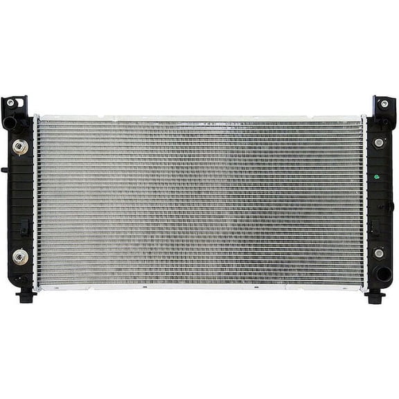 Radiator - Compatible with 2011 - 2019 Chevy Silverado 2500 HD 6.0L V8 2012 2013 2014 2015 2016 2017 2018