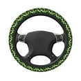 thumbnail image 3 of Haiem Soccer1 Print Steering Wheel Cover 15 Inches for Women Men, Neoprene Anti-Slip Cute Car Steering Wheel Grip Wrap Car Accessories Protective Case Cover, 3 of 8