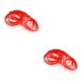 thumbnail image 4 of Riwesomey Tiras de LED para coche, lámpara de ambiente para decoración de coche, 12V, cuerda de alambre Flexible de neón EL, luz LED para Interior de rojo 2piezas Riwesomey CBP112118, 4 of 5