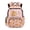 Capybara Axolotl Croissant, variant on FUIALDOLG Sleeping Cat Moon Pattern 17 Inch School Backpacks, Lightweight 600D Polyester Book Bag for Girls, Back to School Daily Use