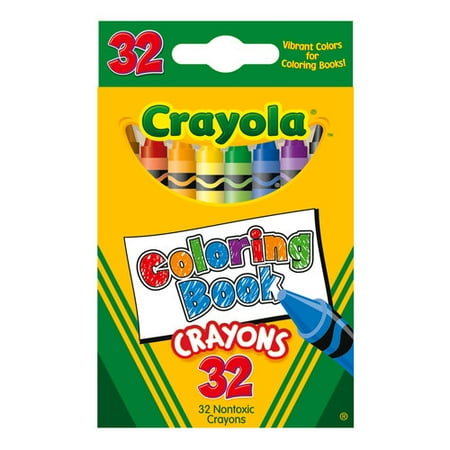Download Crayola Coloring Book Crayons, 32ct - Walmart.com