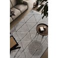 thumbnail image 2 of Nube Rimini Gray Mushroom and Charcoal Recycled Polyester Area Rug, 2 of 8