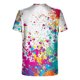thumbnail image 3 of Camisetas de Manga Corta para Hombre Imprimir Cuello Redondo Camiseta de Moda Casual, Camiseta de Disfraz de Poliéster para Uso Al Aire Libre, Diario Y de Verano de Primavera, 3 of 5