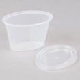 thumbnail image 5 of Pactiv YE502 Ellipso 2 Oz Clear Portion Cup w/ Lid - 1000 / CS, 5 of 7
