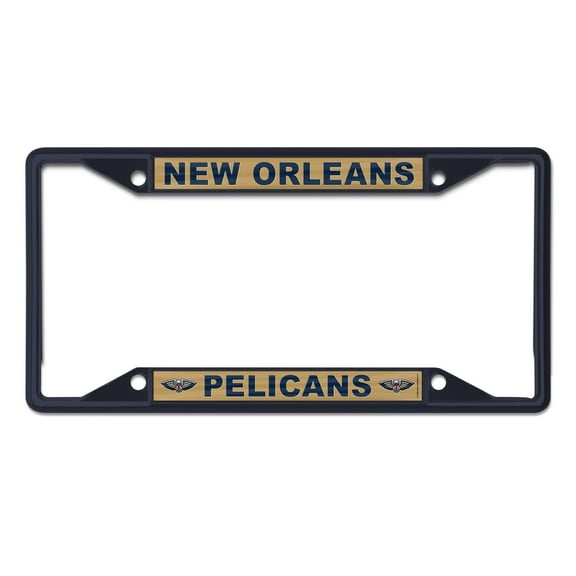 WinCraft New Orleans Pelicans Chrome Color License Plate Frame