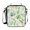 Plumeria Monstera Leaves, variant on Haosy Black White Zebra Stripe Reusable Lunch Box Men/Women Insulated Lunch Bag for School Picnic Travel
