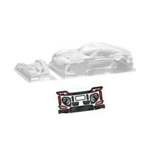 RC Car Body, RC Car Body Shell, with Stickers DIY RC Truck Cab PC Clear Body, RC Crawler Clear Body, for 1/10 RC Crawler Accessory Upgrade