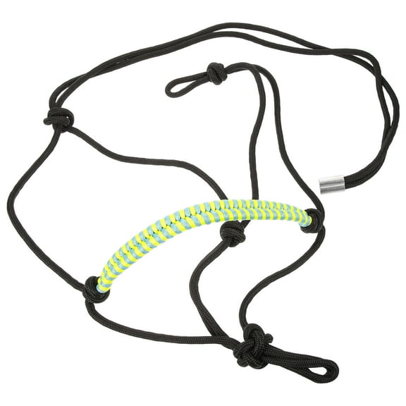 LOLIPPYY Professional Horse Halter Supply Horse Halter Nylon Black Training Tool 1Set