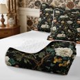 thumbnail image 4 of Manfei Rustic Wildflower Bird Twin Quilt Set 2 Pieces,Cottagecore Blossom Twin Coverlet Set,1 Bedspread and 1 Pillowcase, 4 of 7