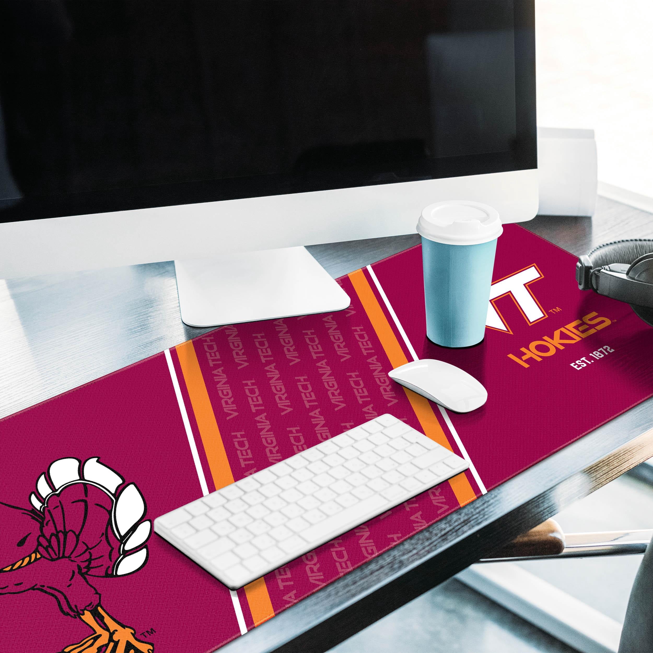 YouTheFan NCAA Virginia Tech Hokies Logo Series Desk Pad SMU