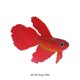 thumbnail image 2 of Methold Gel de sílice, pez falso suave, Flexible y realista, pequeño, para paisajismo, decoración de acuario decoración del acuario rojo, 2 of 6