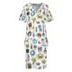 thumbnail image 3 of Artículos de jardinería - Patrón de jardinería de primavera con herramientas y suministros de jardinería Vestido holgado con bolsillos Vestidos largos de mujer Vestidos de noche de mujer, 3 of 6