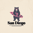 thumbnail image 4 of Inktastic San Diego Surfing Bear Girls Baby T-Shirt, 4 of 5