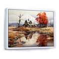 thumbnail image 2 of Designart "Barnyard Serenity II" Farm Floater Framed Canvas Art Print, 2 of 5
