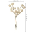 thumbnail image 2 of Branches for Vase 4 Styles Vintage Artificial Burdock Ball Dried Chestnut Branch Picks Plastic Vase Filler for Farmhouse Home Decor, 2 of 7