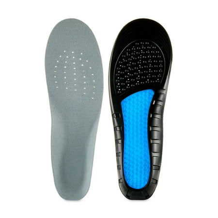 Equate Work Gel Insoles, Men's 7-13, 1 Pair