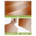thumbnail image 4 of Burnt Orange Ombre Bar Stool Covers Set of 6, Modern Abstract Art Farmhouse Gradient Stretch Bar Chair Covers with Backs, Removable Pub Counter Height Chair Cover for Kitchen Dining Room Cafe, 4 of 7