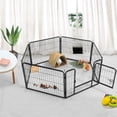 thumbnail image 2 of Renwick 6 Panels 24" Heavy Duty Dog Playpen, Black, 2 of 8