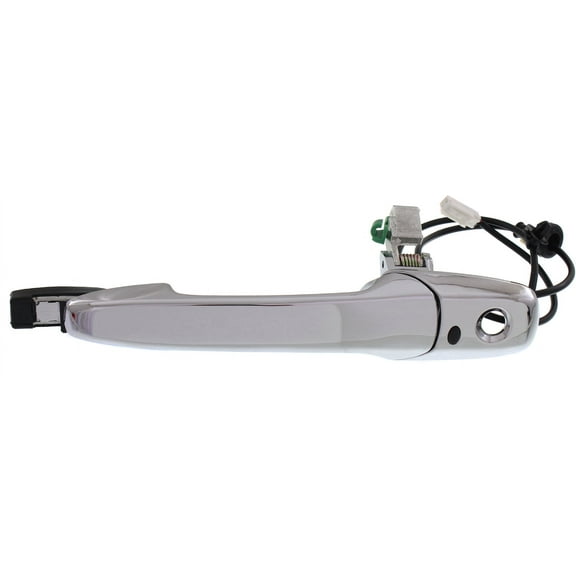 Exterior Door Handle Compatible with 2007-2013 Mazda CX-9 Front, Driver Side Chrome with Keyless System