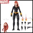 thumbnail image 2 of Original Marvel Legends Avengers 60th Anniversary Beyond Earth'S Mightiest Black Widow 6" Action Figure Toy Halloween Gift Toy, 2 of 5