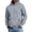 Gray, variant on Men's Sweatshirt Casual Style Long Sleeve Hoodie Solid Color Pullover Hoodie Daily Outdoor Top