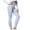 Gray, variant on Turilly Pants for Women 2023 Women's Wearing Quick Drying Hollowed Out Gradient Buttocks Long Yoga Pants