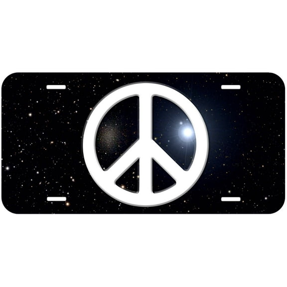 Peace TAG01 Novelty Car Auto License Plate