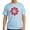 Light Blue, variant on CafePress - Peace Flower Affection Light T Shirt - Men's Classic Graphic T-Shirt