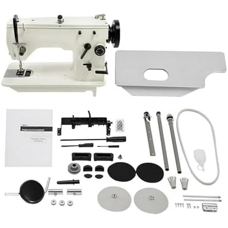 Industrial Sewing Machine, Sewing Machine With Accessory Kit, Heavy Duty Sewing Machine Fabrics Leather Sewing Tool for Making Suits,Swimwear,Shoes,Hats,Gloves,Embroidery