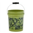 thumbnail image 2 of 5 Gallon Camo Pail, 5 Gallon Bucket for Mixing Paint and Gardening, Heavy Duty, Plastic Construction, 70 mil Wall Thickness, 2 of 7