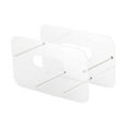 thumbnail image 3 of Paper Plate Donor Papel Soporter Organizador transparente Sala de ensamblaje simple Guardada para la piscina de cocina de al aire libre al, 3 of 9
