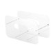 thumbnail image 3 of Dispensador de placas de papel acrílico Espacio que ahorra placas modernas Placas de almacenamiento Soporte de placas de papel para el de fiest, 3 of 9