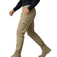 thumbnail image 5 of Men's Casual Cargo Joggers Pants Stretch Elastic Waist Drawstring Tapered Work Pants with Multi Pockets, 5 of 6
