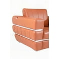 thumbnail image 4 of Modern Italian Leather 3-Seater Sofa 220×80×75cm (Solid Frame), 4 of 10