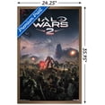 thumbnail image 3 of Halo: Halo Wars 2 - Key Art Wall Poster, 22.375" x 34", Framed, 3 of 3