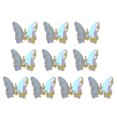 thumbnail image 2 of opvise 10Pcs Nail Decorations Sparkling Surface Beautifully Shiny Visual Effect Faux Crystal Luxury Butterfly 3D Nail Decor Manicure Designs Nail Supplies, 2 of 8