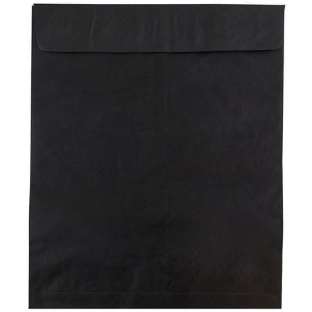 11 Open End Envelopes - JAM Paper Heavy Duty Tyvek Catalog Envelopes, Open End, 11 1/2