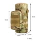 thumbnail image 5 of Bolsa para hervidor de agua táctica con bolsillo para portalas de agua Camuflaje shamjiam Bolsa de botellas deportivas, 5 of 5
