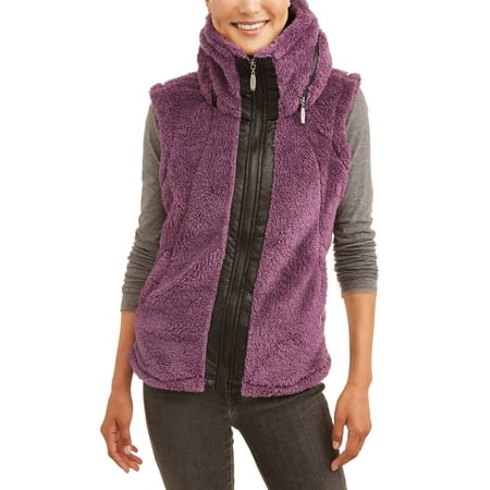 - Climate Concepts Women's Fluffy Fleece Vest