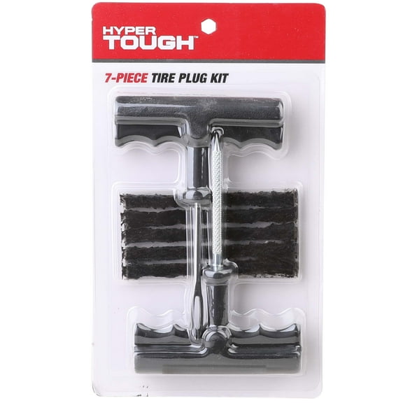 Hyper Tough 7 Piece Tire Repair & Maintenance Tool Kit, Model ST121700S