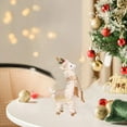 thumbnail image 4 of Grrvtrz Christmas Llama Decorations Desktop Ornaments Store Window Scene Decoration Holiday Props Dress Up,Decoration Supplies,Home Decor, 4 of 5
